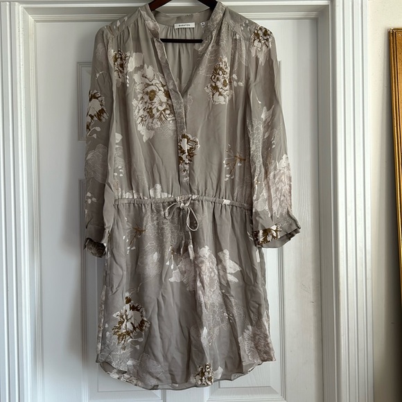 Babaton Bennett Silk tie waist dress fully lined - Picture 2 of 11